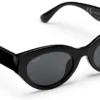 Haga Eyewear Casablanca Shiny Black Grey lens