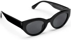 Haga Eyewear Casablanca Shiny Black Grey lens