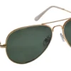 Haga Eyewear Toronto Polarized Gold Metal G15 Lens