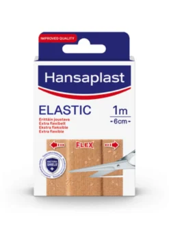 Hansaplast Elastic Vävplåster 1 m x 6 cm