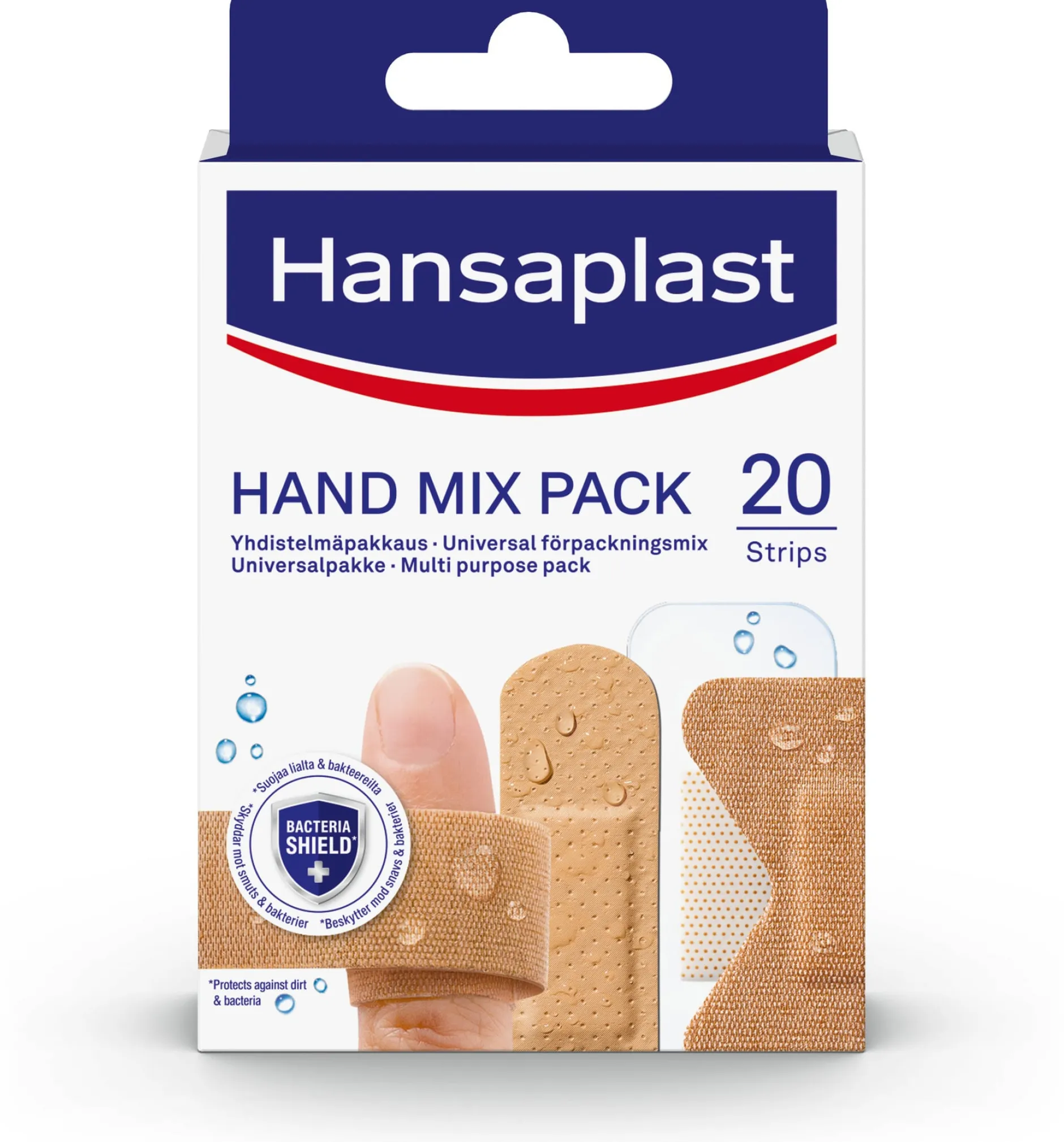 Hansaplast Hand Mixpack 20 plåster