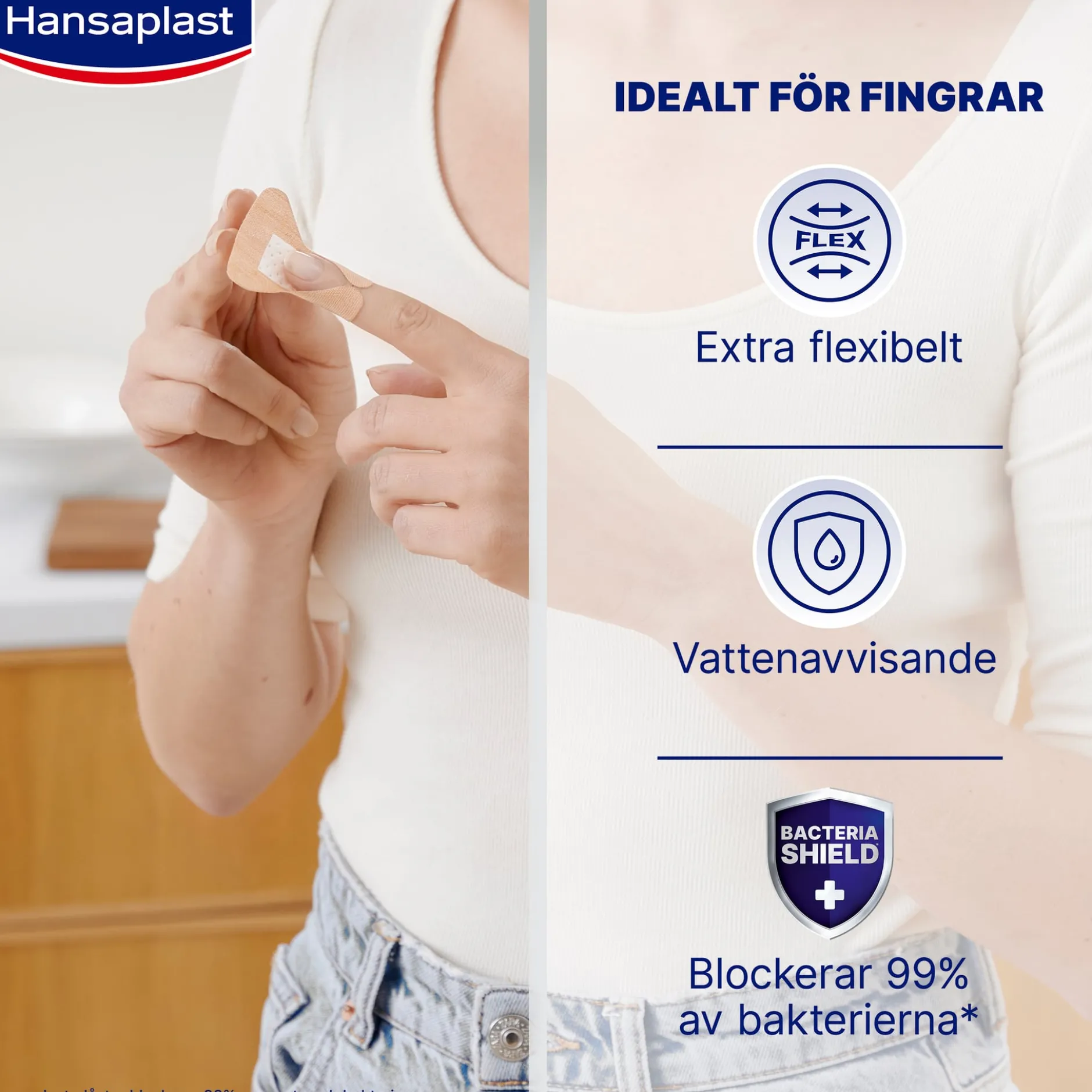 Hansaplast Hand Mixpack 20 plåster