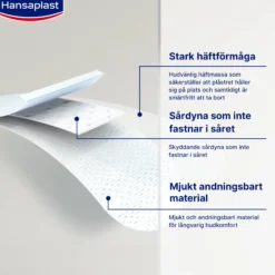 Hansaplast Sensitive Plåster 1 m x 6 cm