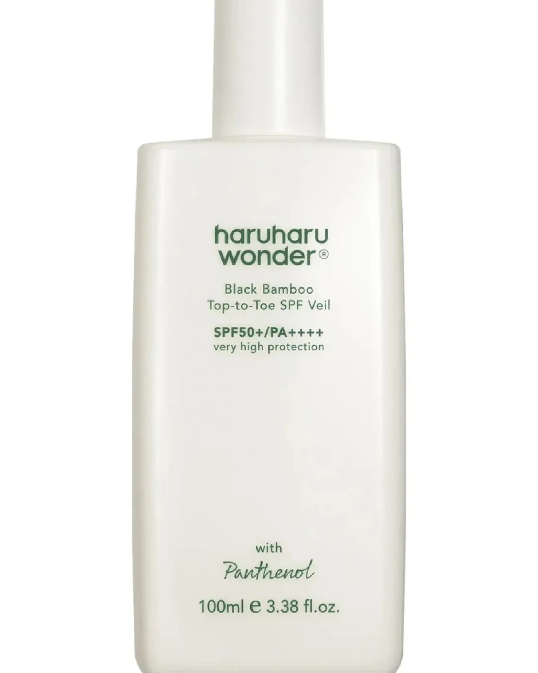 Haruharu Wonder Black Bamboo Top-to-Toe SPF Veil SPF50+ 100 ml