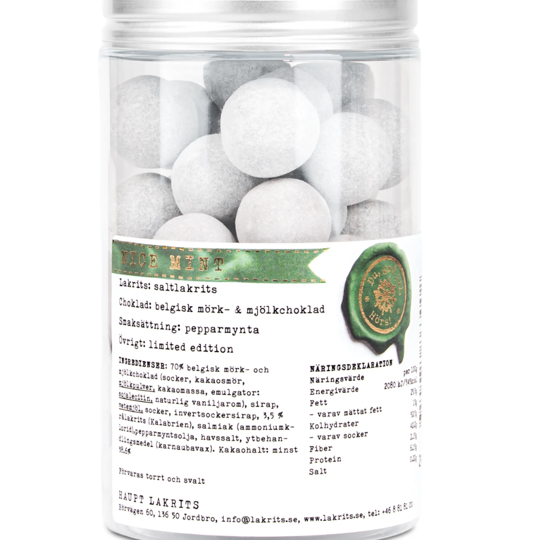 Haupt Lakrits Nice Mint 250 g