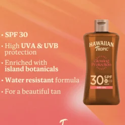Hawaiian Tropic Glowing Protection Dry Oil SPF30 75 ml
