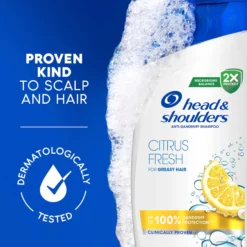 Head & Shoulders Citrus Fresh Mjällschampo för fett hår 500 ml