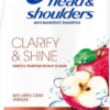 Head & Shoulders Clarify & Shine Djuprengörande Mjällschampo med Äppelcidervinäger 250 ml