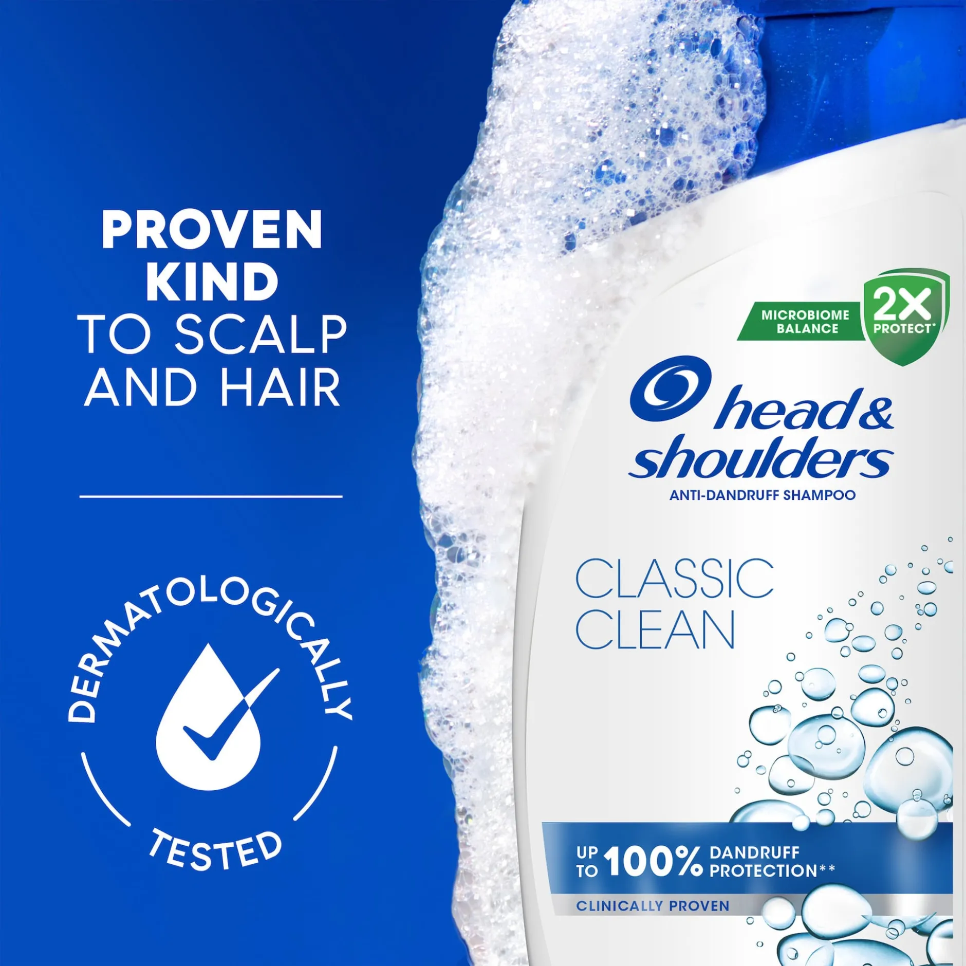 Head & Shoulders Classic Clean Schampo mot mjäll 500 ml