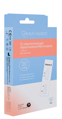 Health Nordic D-vitaminbrist Hemtest 1 st