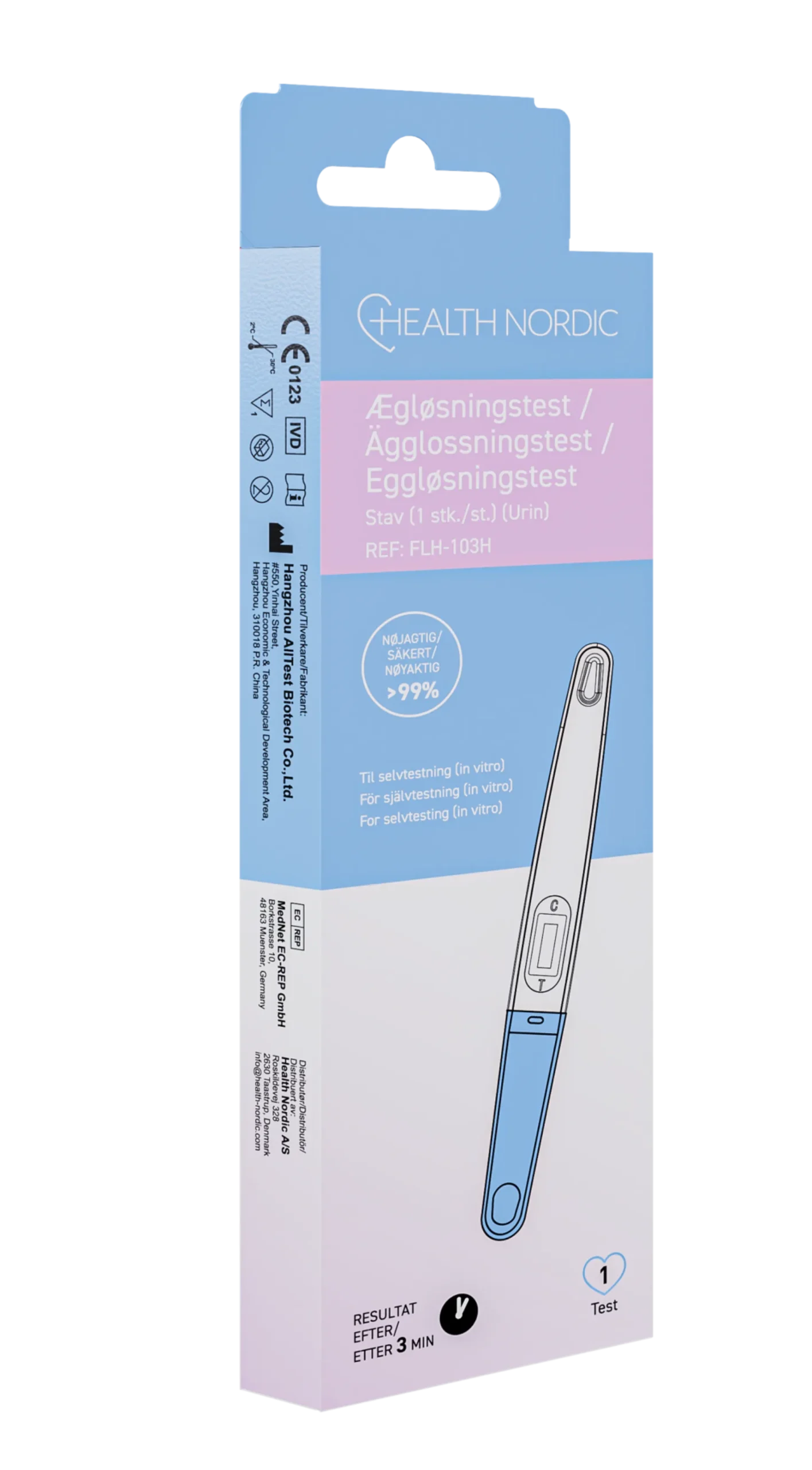 Health Nordic Ägglossningstest Sticka 1 st