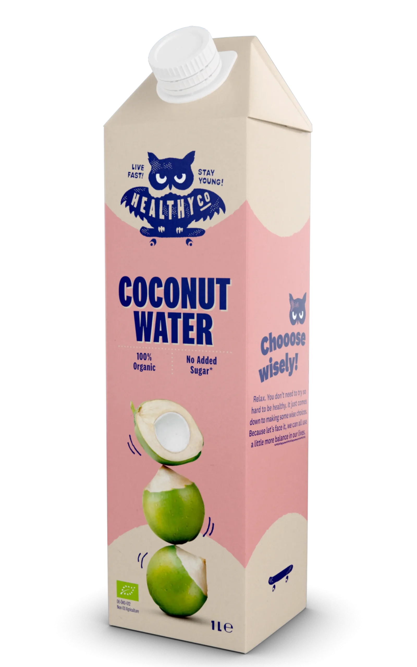 HealthyCo Kokosvatten 1000 ml