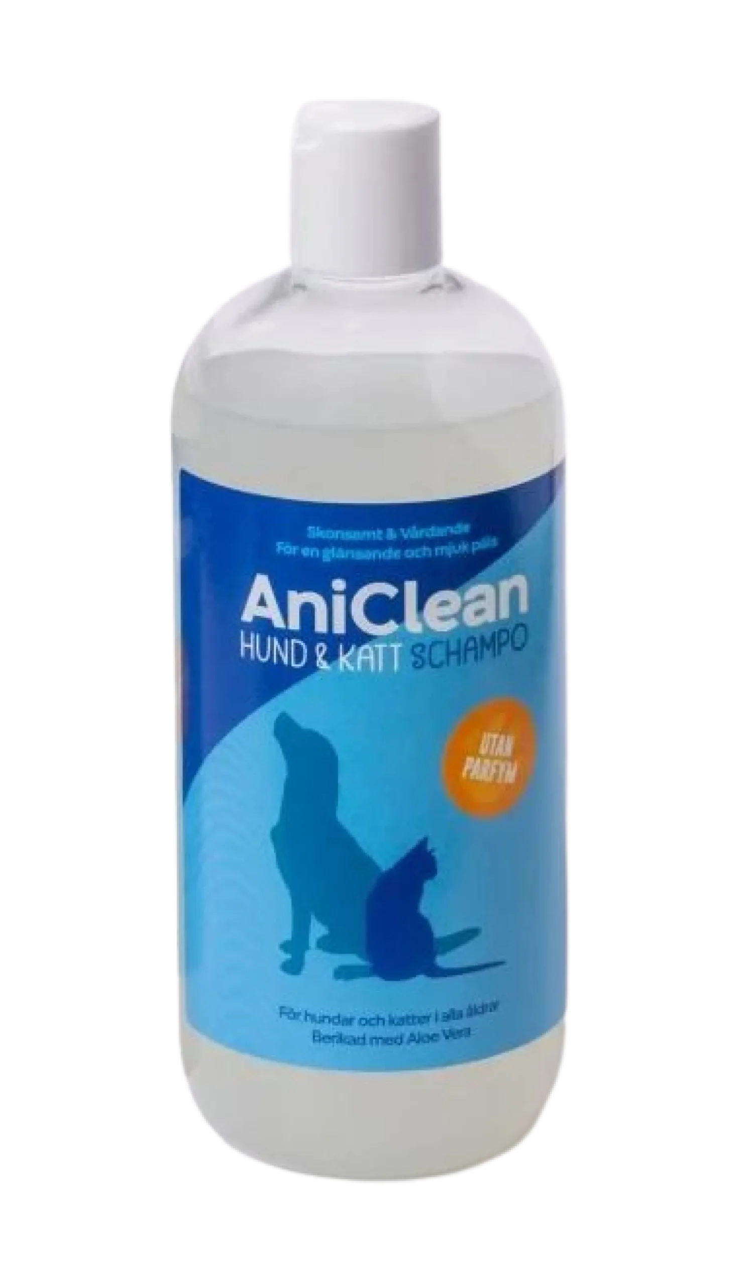 Healthy Pet Scandinavia AniClean Hund & Katt Schampo Oparfymerad 500 ml