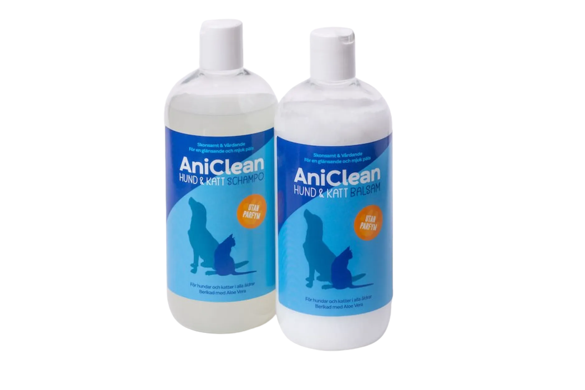 Healthy Pet Scandinavia AniClean Hund & Katt Schampo Oparfymerad 500 ml