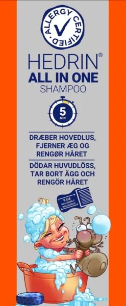 Hedrin All In One Schampo 200 ml