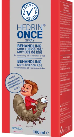 Hedrin Once Lusmedel 100 ml