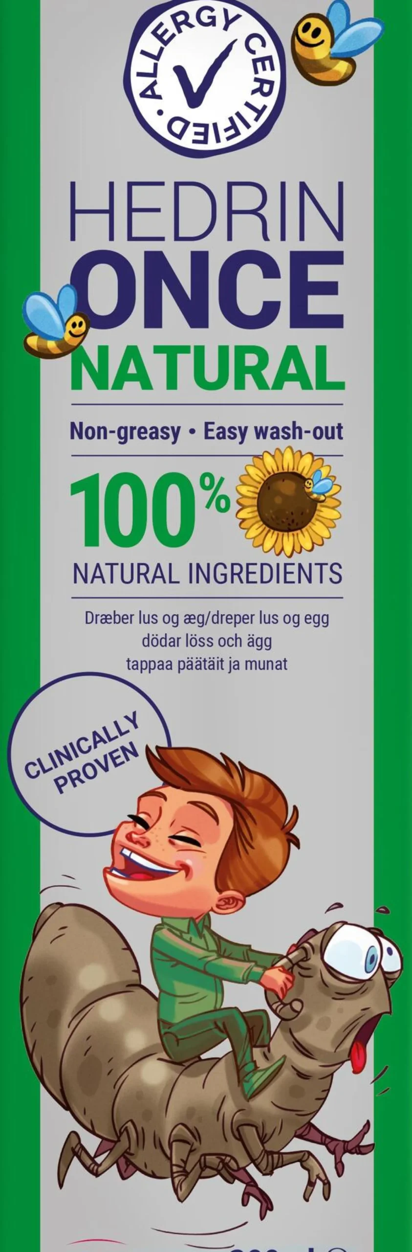 Hedrin Once Natural 200 ml