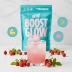Heey! Boost & Glow Kreatin + Collegan® Smultron 300 g