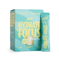 Heey! Hydrate & Focus Elektrolyter + Lions Mane Lemon 30 st