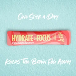 Heey! Hydrate & Focus Elektrolyter Raspberry Lemonade Stick Pack 30 st 6 g