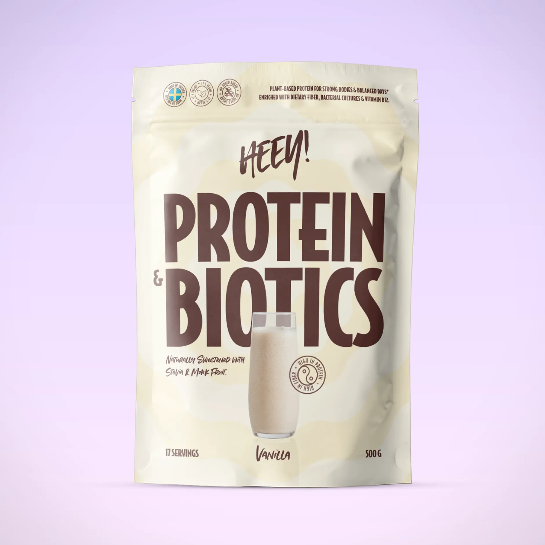 Heey! Protein & Biotics Vanilla 500 g