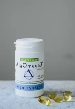 Helhetshälsa AlgOmega3 Kallpressad 60 kapslar