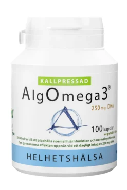 Helhetshälsa AlgOmega3® Kallpressad 100 kapslar
