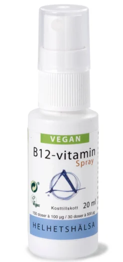 Helhetshälsa B12-vitamin 100 μg Spray 20 ml