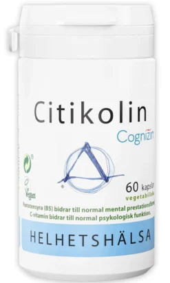 Helhetshälsa Citikolin Cognizin® 250mg 60 kapslar