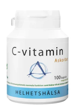 Helhetshälsa C-vitamin Askorbat 100 kapslar