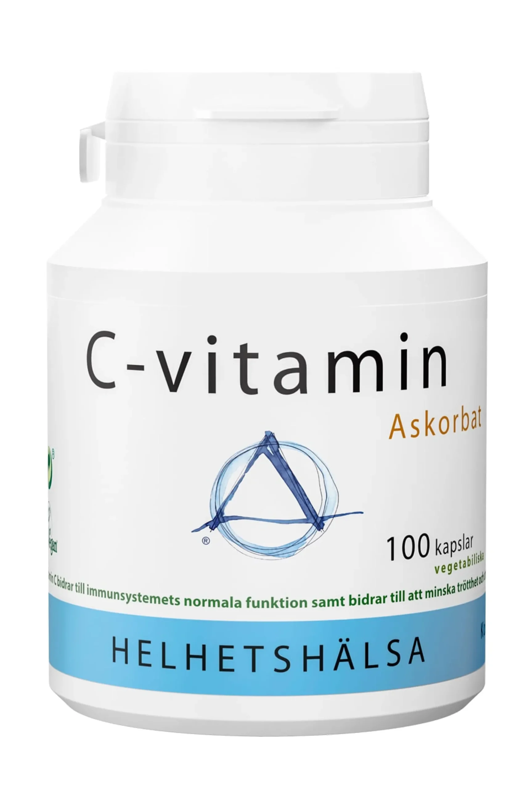 Helhetshälsa C-vitamin Askorbat 100 kapslar