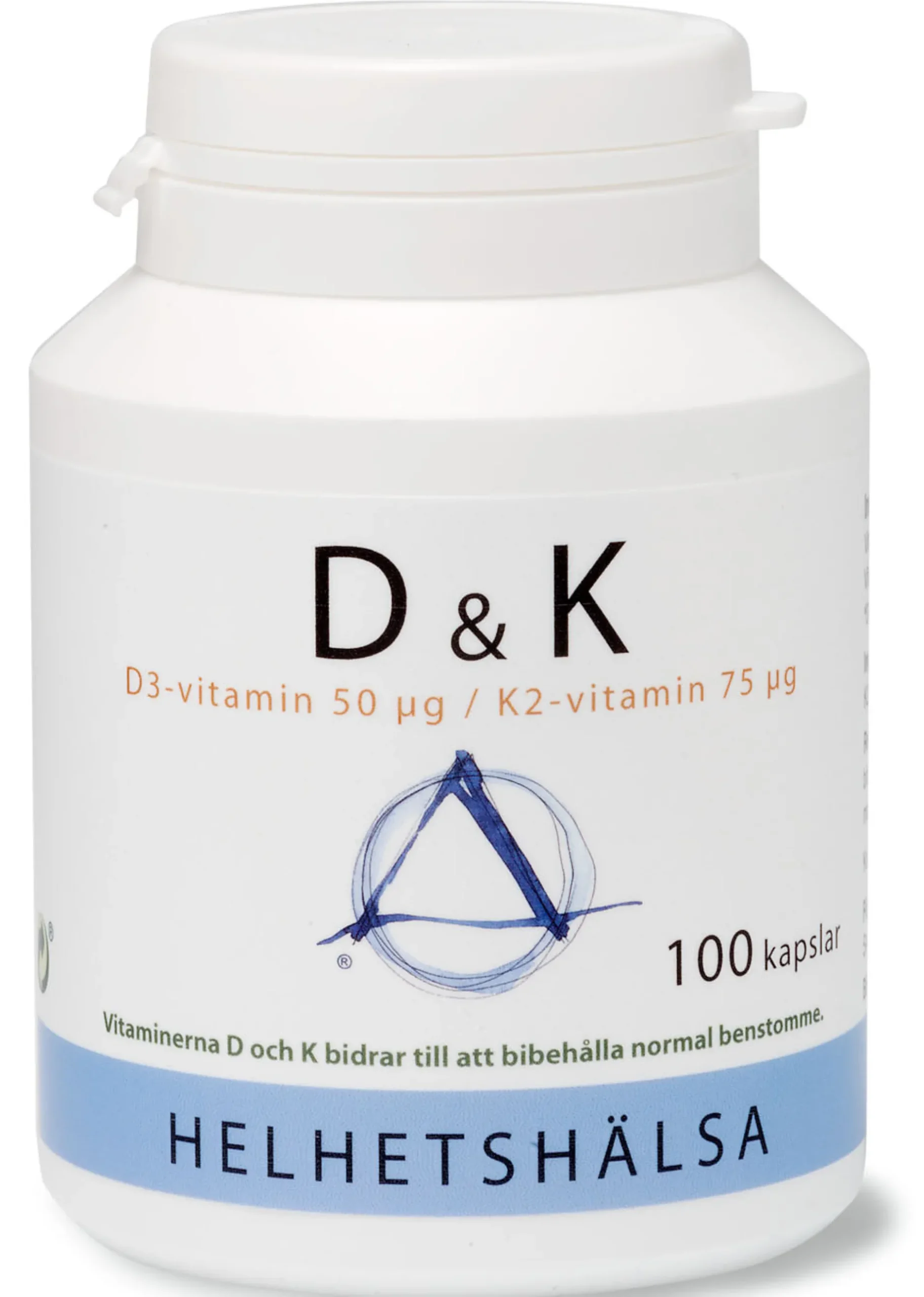 Helhetshälsa D & K 100 kapslar