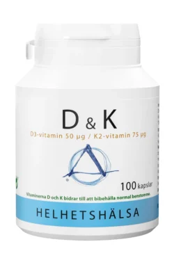 Helhetshälsa D & K 100 kapslar