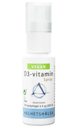 Helhetshälsa D3-vitamin 10 µg Spray Vegan 20 ml