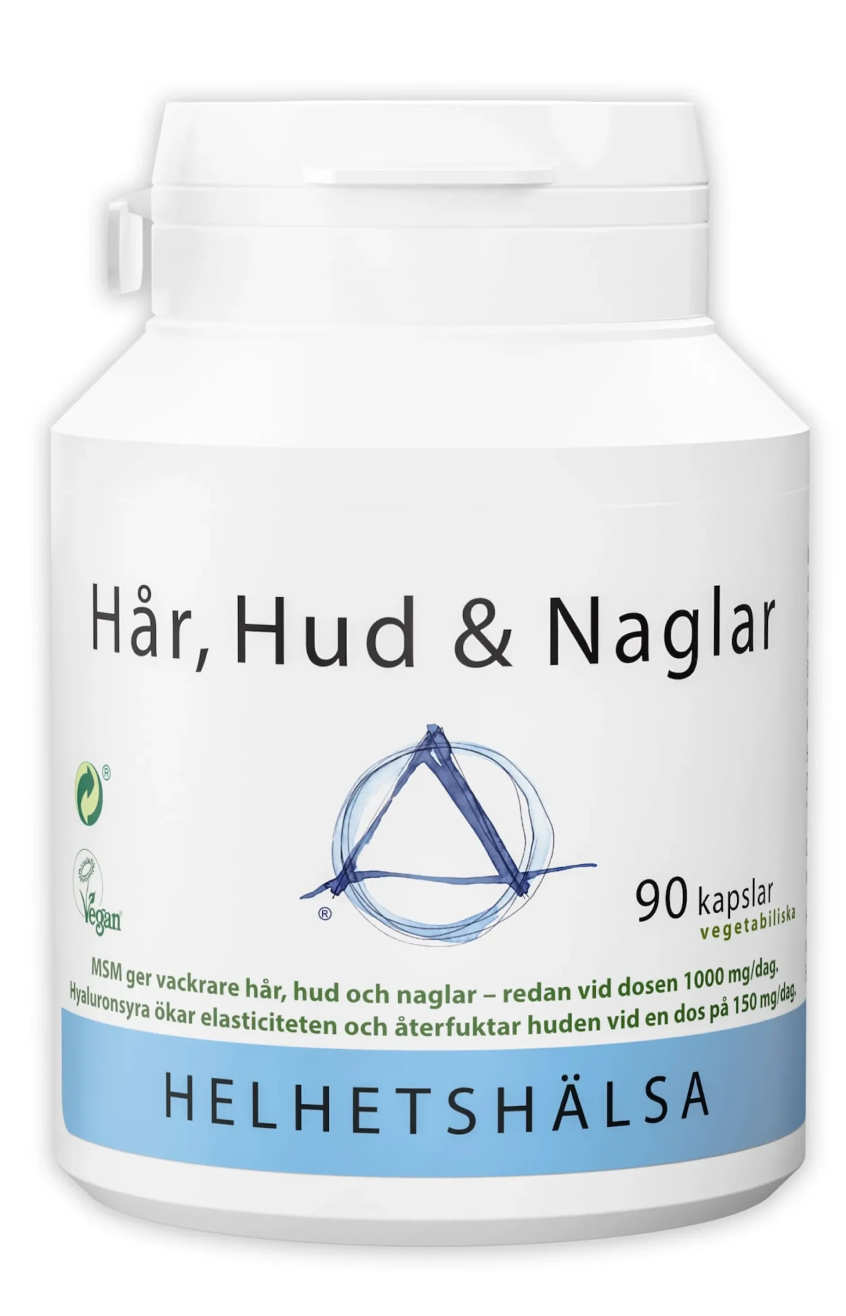 Helhetshälsa Hår, Hud & Naglar 90 kapslar