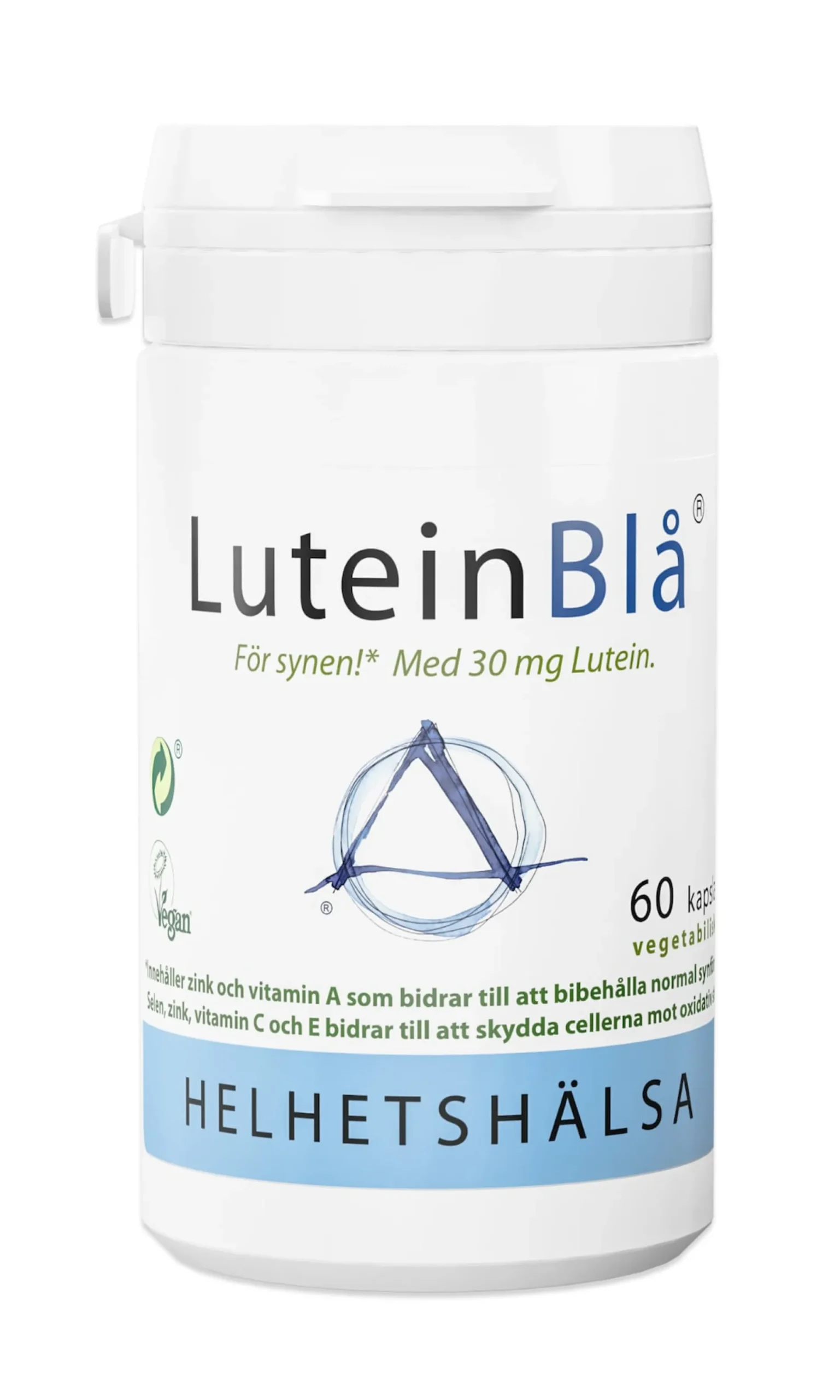Helhetshälsa Luteinblå 60 kapslar