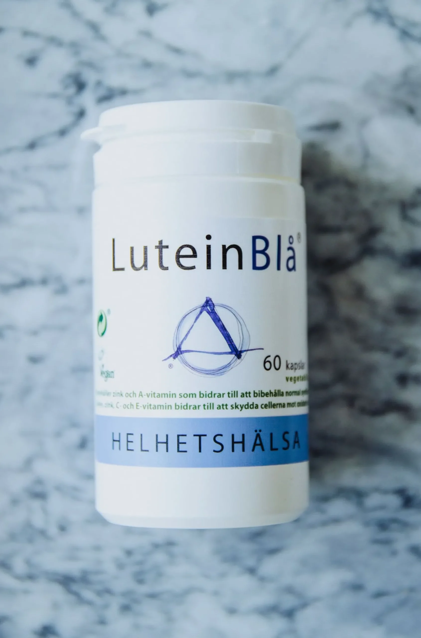 Helhetshälsa Luteinblå 60 kapslar
