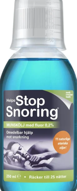 Helps Stop Snoring Munskölj 250 ml