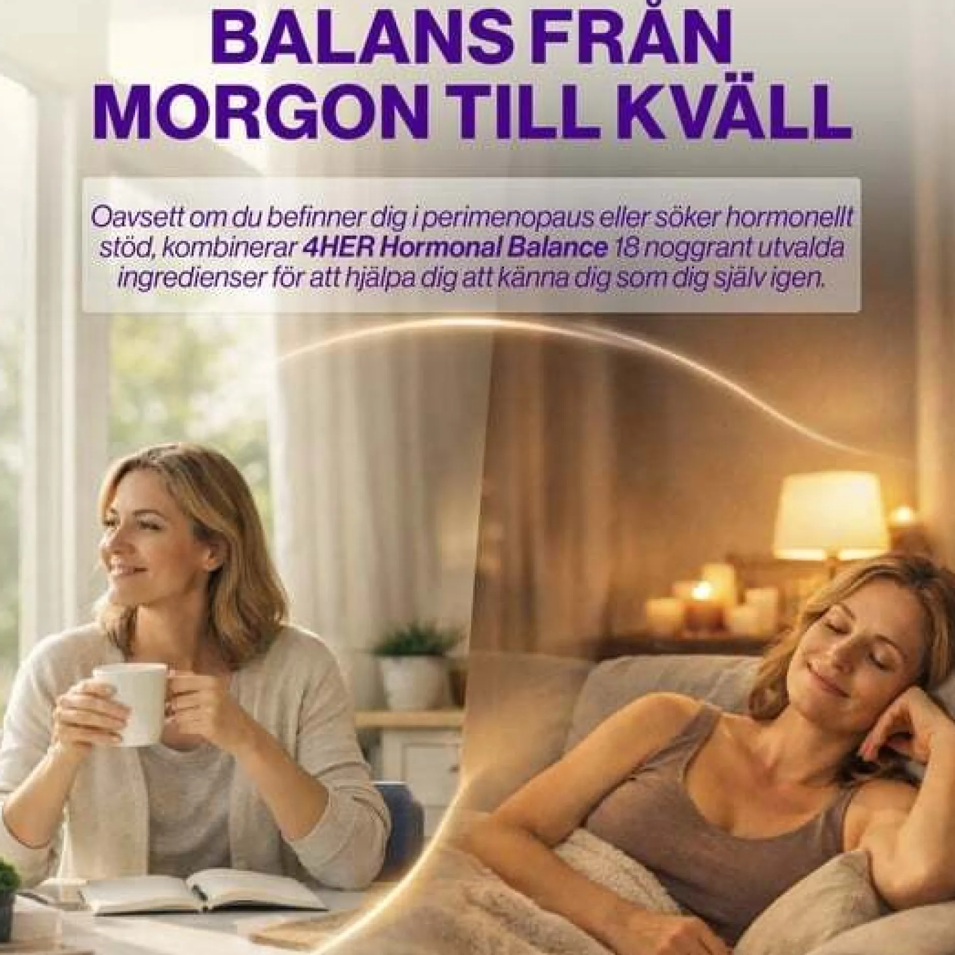 4Her Hormonal Balance Kosttillskott 60 tabletter