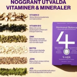 4Her Hormonal Balance Kosttillskott 60 tabletter