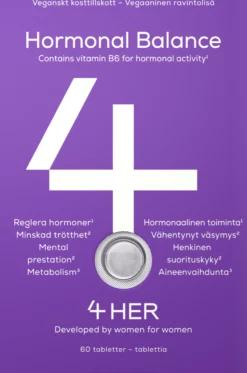 4Her Hormonal Balance Kosttillskott 60 tabletter