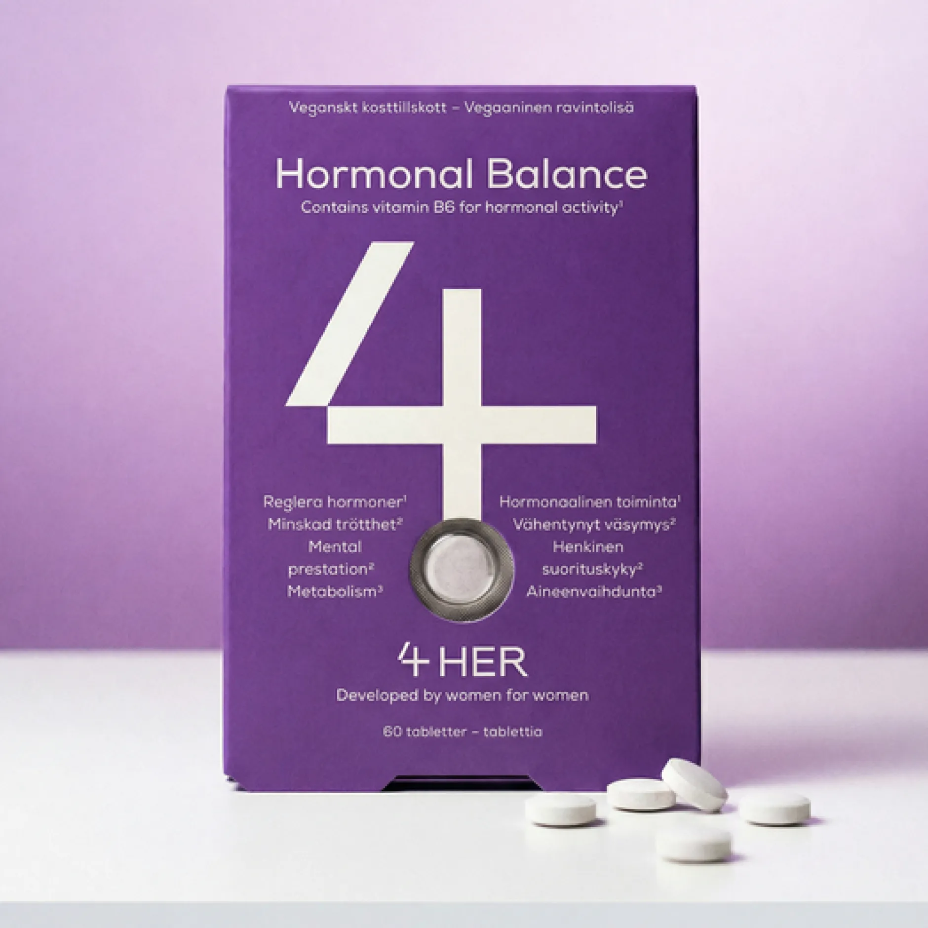 4Her Hormonal Balance Kosttillskott 60 tabletter