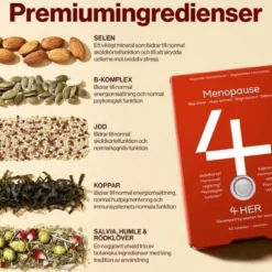 4Her Menopause Kosttillskott 60 tabletter
