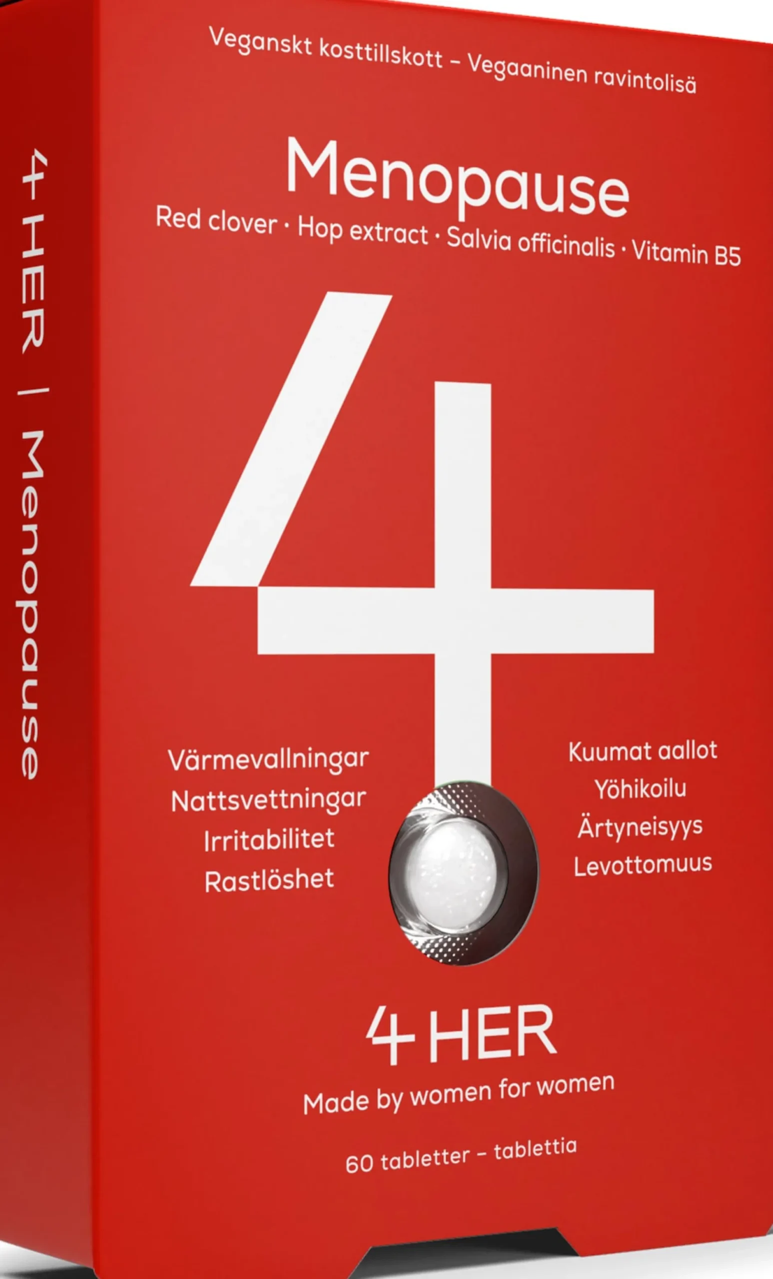 4Her Menopause Kosttillskott 60 tabletter