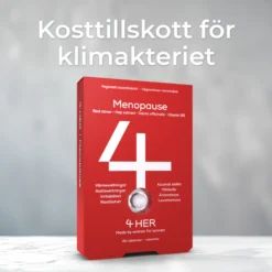 4Her Menopause Kosttillskott 60 tabletter