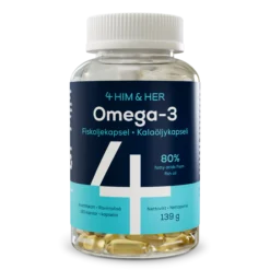 4Him & Her Omega-3 80% 120 st