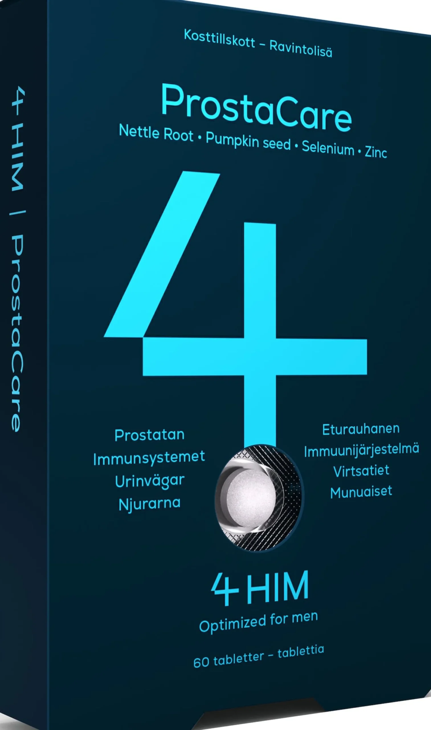 4Him ProstaCare Kosttillskott 60 tabletter