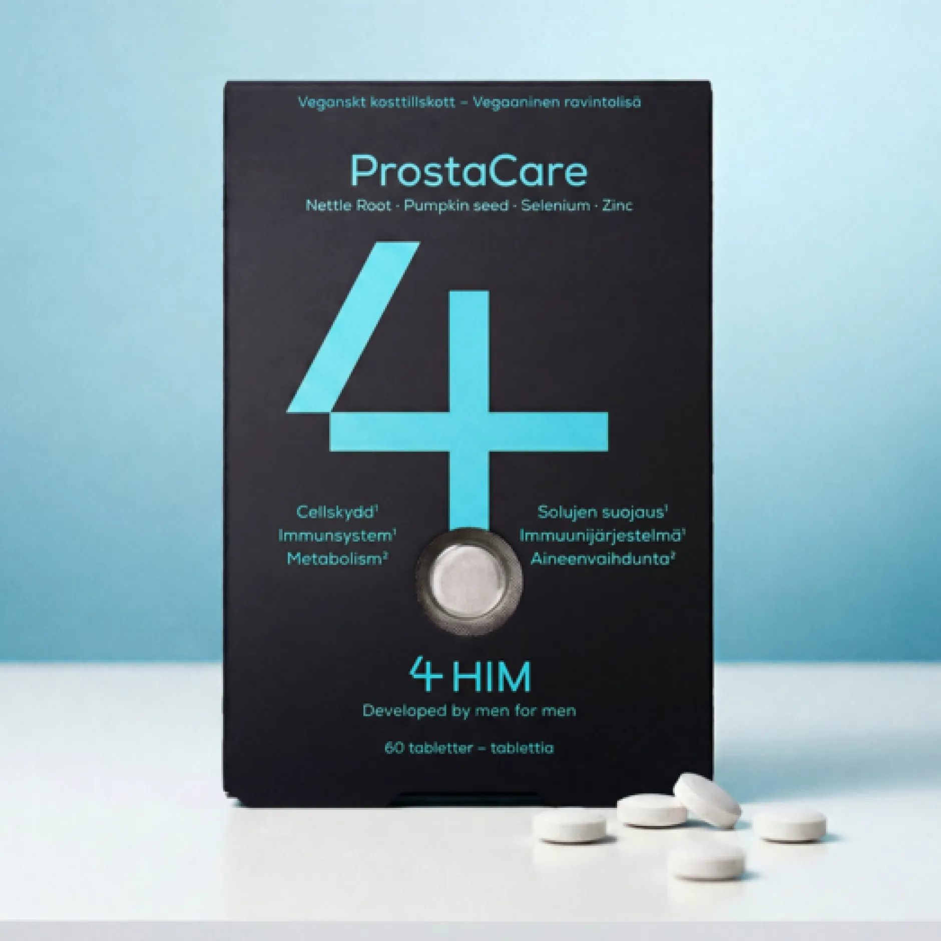 4Him ProstaCare Kosttillskott 60 tabletter