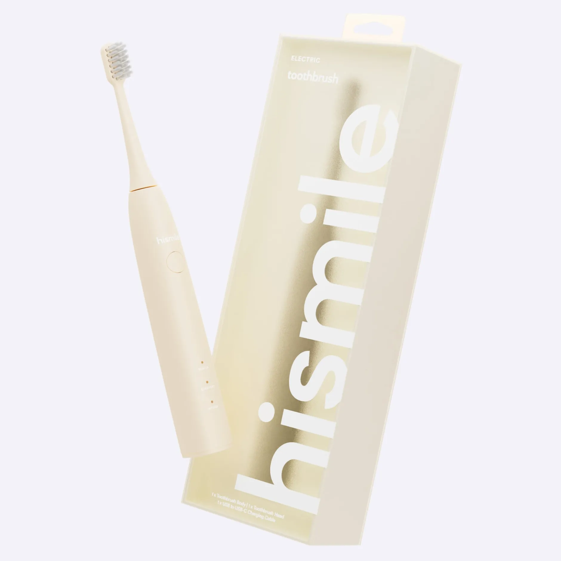 Hismile Cream Electric Toothbrush 1 st