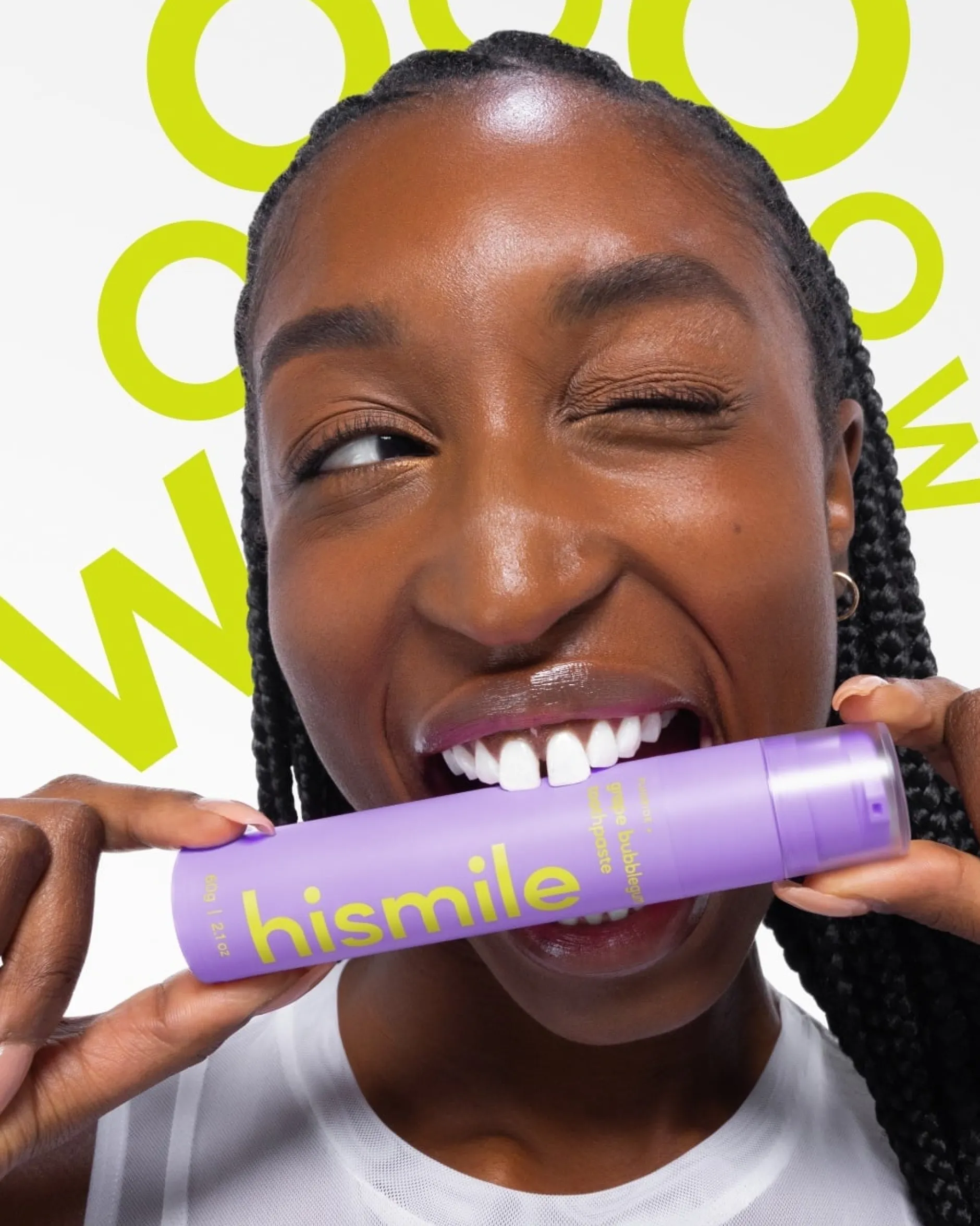 Hismile Grape Bubblegum Toothpaste 60 g